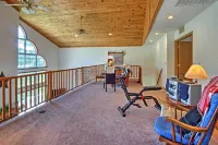 Waterfront Vandalia House w/ Dock on Donnell Lake! - 3-Star