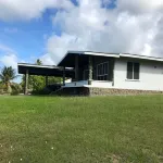Garden Cottage with sweeping lawn view to the Caribbean Sea and islands