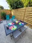 Apartment for 4 people Patio terrace 400 m from the beach Quartier du Parc
