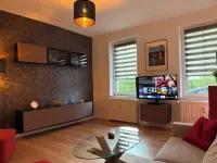 Modern Vacation Apartment, with Parking Space and Terrace and Barbecue