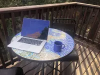 Magic Love Nest - 5 min from village. Stream below.