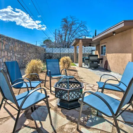 Modern El Paso Home w/ Backyard & Fire Pit!
