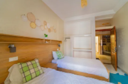 Spacious 4-Bed Apartment with Rooftop & Courtyard – Taghazout bay