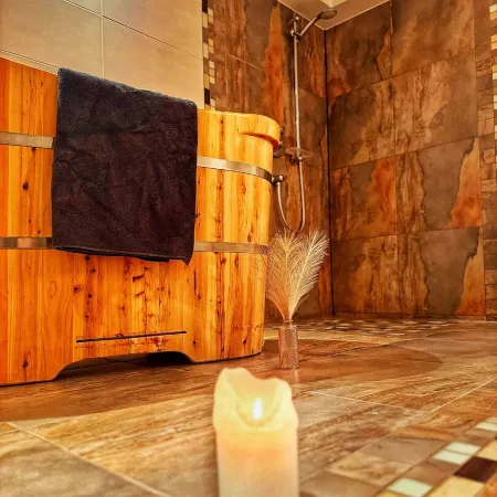 Busches-Butze: Large Family Vacation Apartment with Fireplace & Sauna