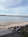 Cabin on private beach on a lake near Brainerd! 2 bedrooms, sleeps 7!