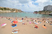 GetawaysMalta Spinola Bay Mansion Seafront Apartment in St Julian Near Paceville Hotels in Swieqi