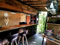 Hôtel Fenua Mata'i'oa - bar