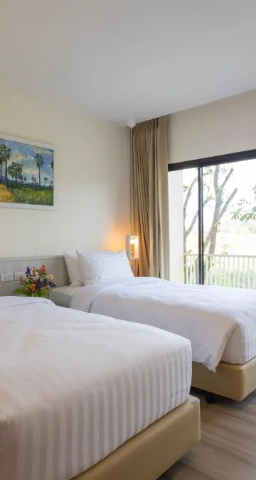 ห้องดีลักซ์ เตียงแฝด