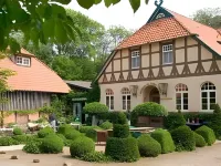 Hotel Zur Kloster-Mühle Отели в г. Мульмсхорн