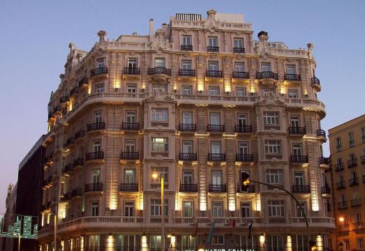 마드리드 호텔 내부