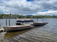 Creekside Cabin on Jasper Lake: Sleeps 6, Scenic Views, Pontoon Boat Included!