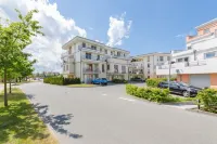 Exclusive apartment with sea view and balcony, WLAN, only 80m to the beach