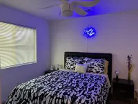 Vibrant Redlands Home 1 Block to Univ,12min to NOS, Fire Pit, BBQ, Near Downtown