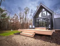 New Modern Chalet in the Woods - 1  • Near Rivers, Trails & Lake Michigan