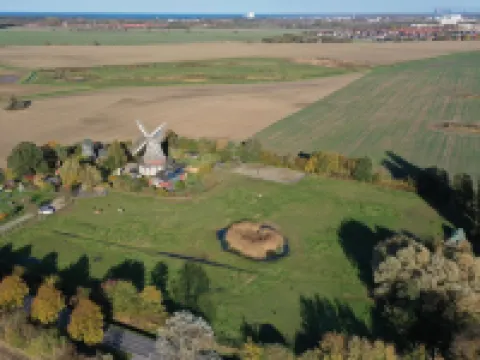 Comfortable holiday home, exclusive location on the windmill, near Warnemunde
