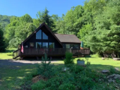 A-Frame cabin off private lake in Bloomsburg, PA Hotels in Columbia County