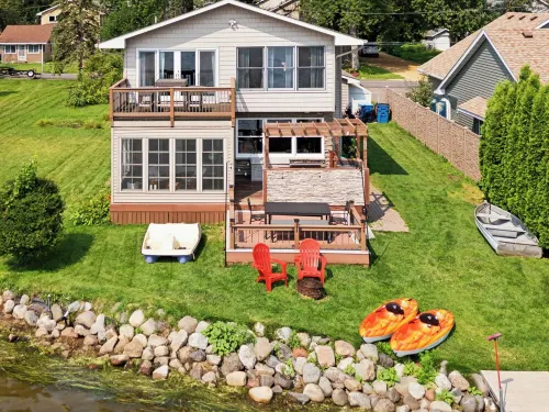 Incredible Lake Views Only Steps Away from The Water Hotels in Forest Lake