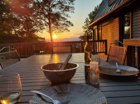 Secluded Mountain Home Features Breathtaking Valley Views and Hot Tub