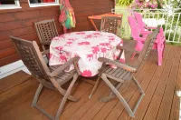 HIBISCUS AND ITS PANORAMIC SEA VIEW