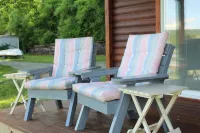 Stevens Lane New Log Cabin - Lamoka Lake - Just Steps from the Water's Edge.