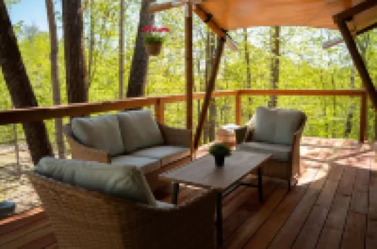 Rapids Luxury Canvas on Deer Lake