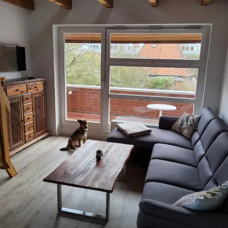 Apartment Seebrücke Schönberger Strand, bright and friendly, dog is welcome Отели в г. Шёнберг