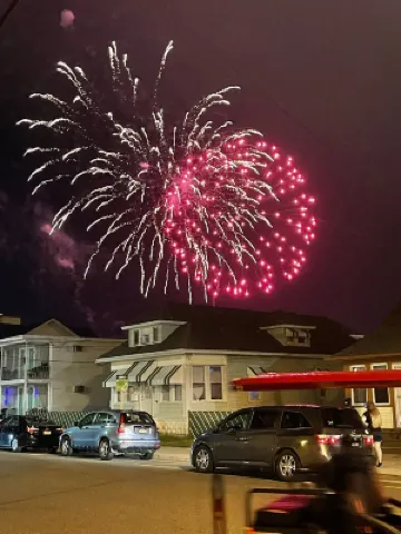 Updated and perfect Location Boardwalk and Beach  steps away Large family home