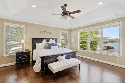 New to Vrbo! Big Water Views, Private Dock, Pool Table, 15 Min Clemson! Hotels near Keowee Marina | Boat Rentals Lake Keowee