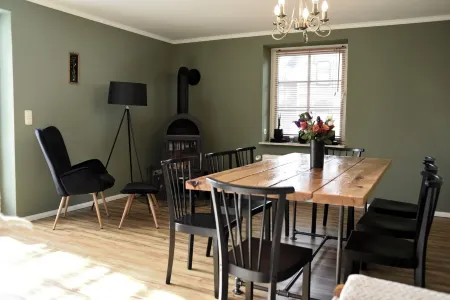 North Sea vintage house - 200 square meter 5 star design vacation home for 8 people Отели в г. Крумштедт