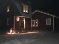 Rustic 60’s era Stowe ski camp.