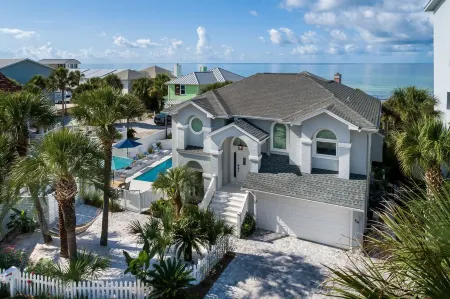Inlet Beach Florida Private Heated Pool Beachfront Steps to Water