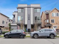 Modern Townhome in Walkable Ballard - 2 bedroom, 2 bathroom with AC 발라드 호텔