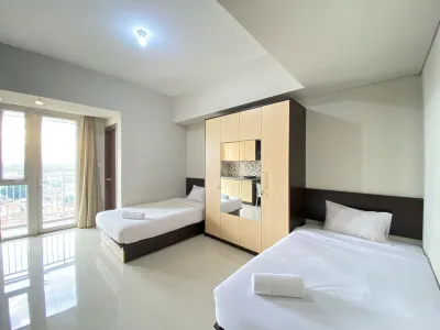 Private and Spacious Studio Room at Skyland City Jatinangor Hotel a Hegarmanah