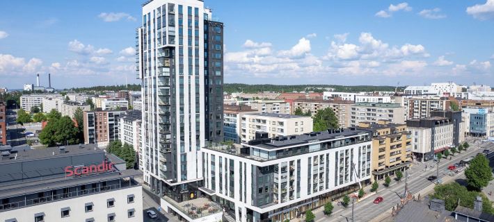 Stylish New 1Br Home with Sauna, Hosts 4 Guests Hotels in Tampere