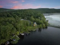 Lakefront Haven /  Private Dock • Fire Pit • EV Charger