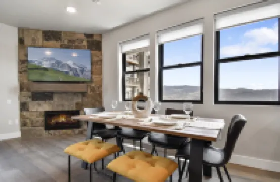 Charming Outdoor Patio and Cozy Fireplace - Serene Mountain Retreat