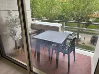 F3 apartment with balconies, domaine de l'hermitage