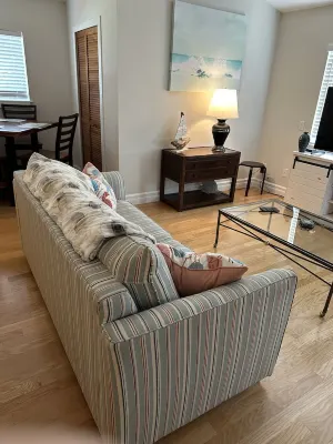 Charming canal-front apartment with king bed, AC, WiFi, in phenomenal Fort Myers Hotels near Publix Super Market at Southpointe Commons