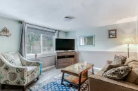 Spacious Living Area and Kitchenette - Charming Family Escape