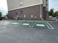 賓州西哈里斯堡 - 赫爾希西麗怡酒店 - 停車場