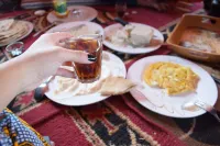 Magic Bedouin Star - Campsite - Frühstück