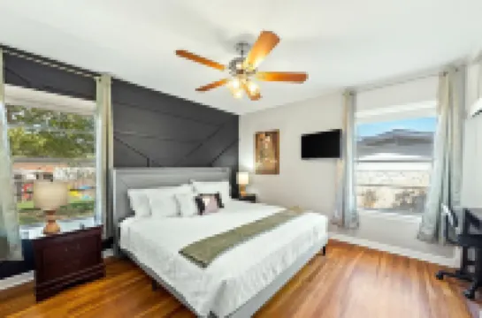 Centrally Located with Private Pool, King Beds, Game Room, Bmt Grads, & Backyard