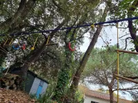 House with large garden in an oyster farming site close to the beach and the golf course.