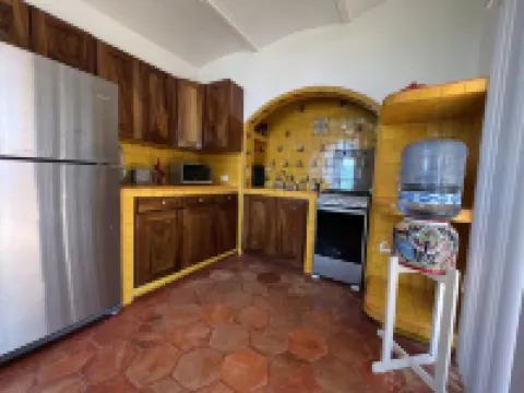 One bedroom oceanfront guesthouse.