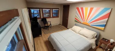 Northwoods cozy 3BR/2BA lakefront cabin on ATV/UTV trail
