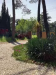 Beautiful wooden villa in a charming place surrounded by nature.