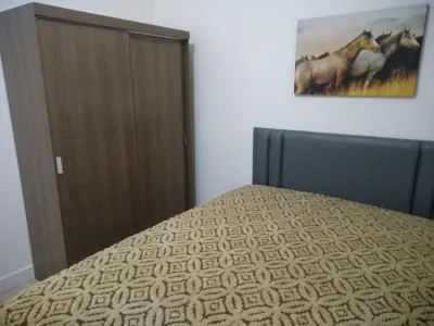 Apartment in Gonzaguinha 100 meters from the beach Hotel in zona Paranapuã Beach