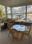 New 4-bedroom house on Lake Wawasee with a stunning, screened in porch!