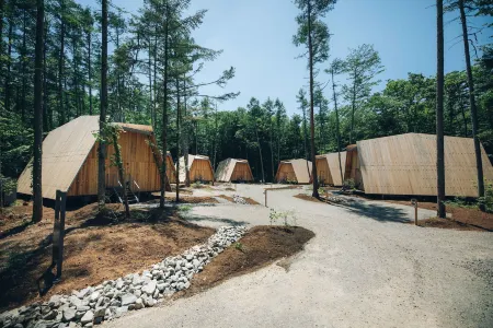 SANU 2nd Home Kawaguchiko 1st Отели рядом с достопримечательностью «Narusawa Ice Cave»