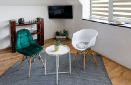 Light and bright starlit loft, 5 minutes from the center!